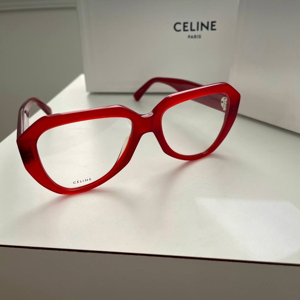 **SOLD**Celine Red Eyeglasses